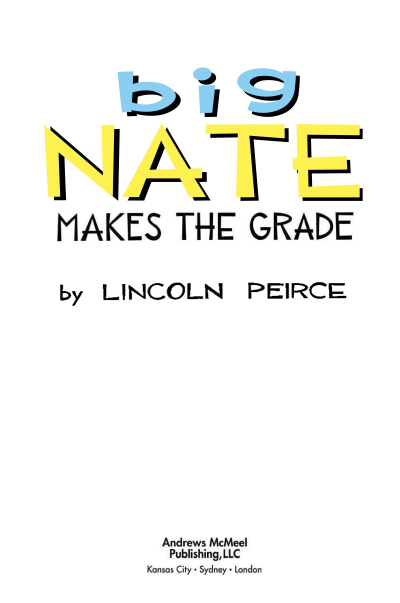 Big Nate Makes the Grade book cover