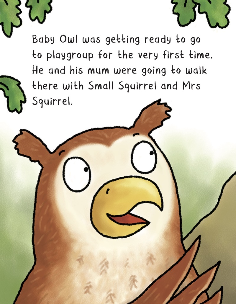 Baby Owl: I'm Not Ready — page 1
