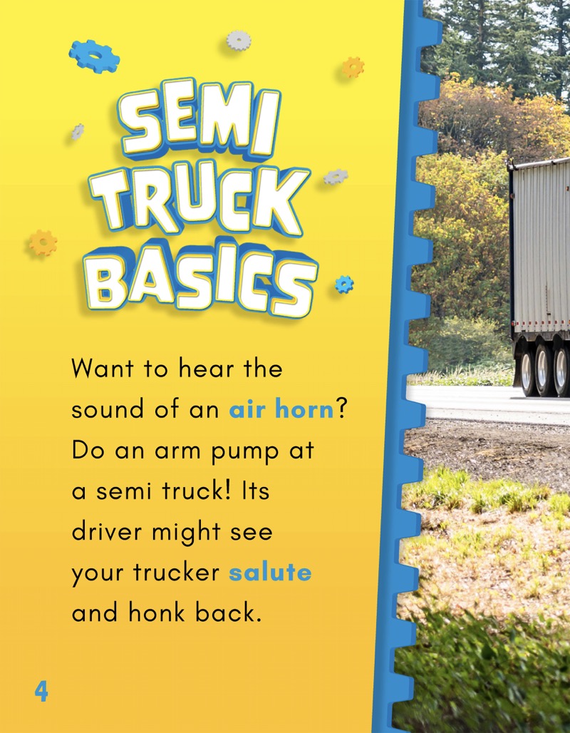 Gearheads!: Let's Talk About Semi Trucks — page 1