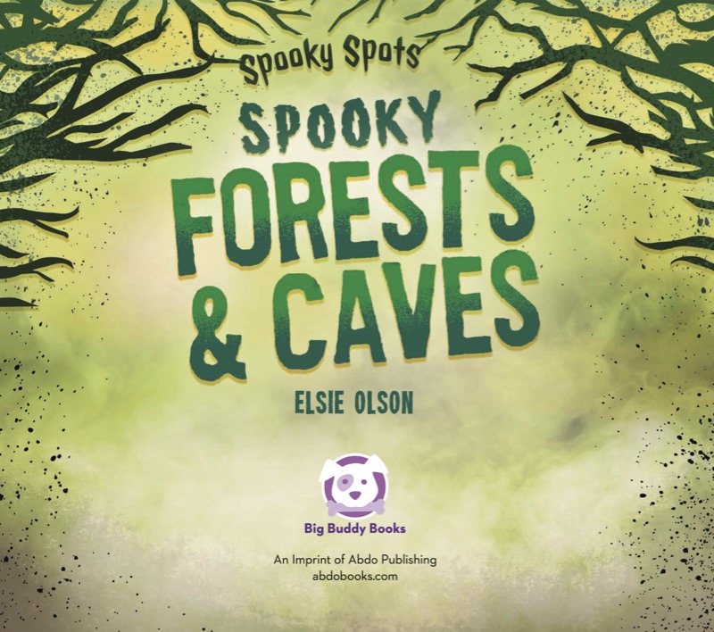 Spooky Spots: Spooky Forests and Caves book cover