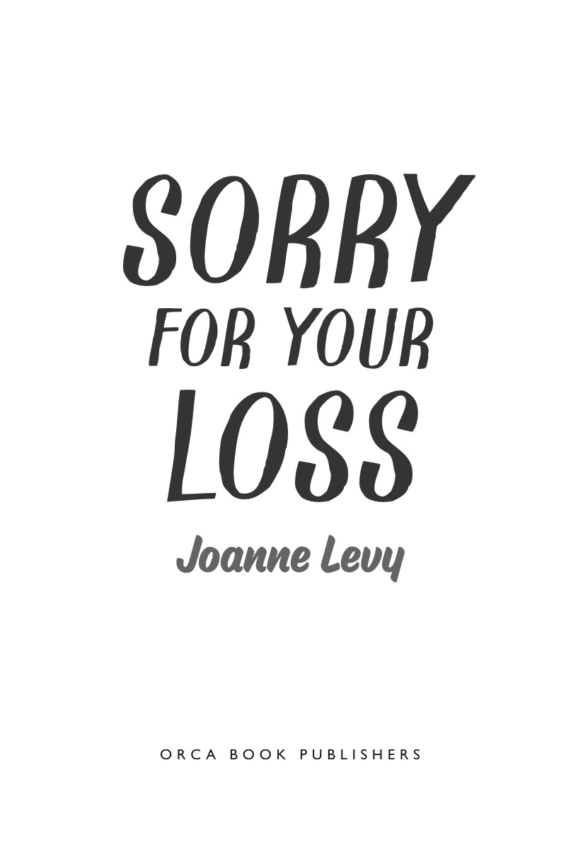 Sorry For Your Loss book cover