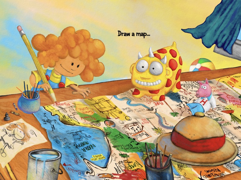 The Big Adventure: A Maggie and the Ferocious Beast Book — page 1