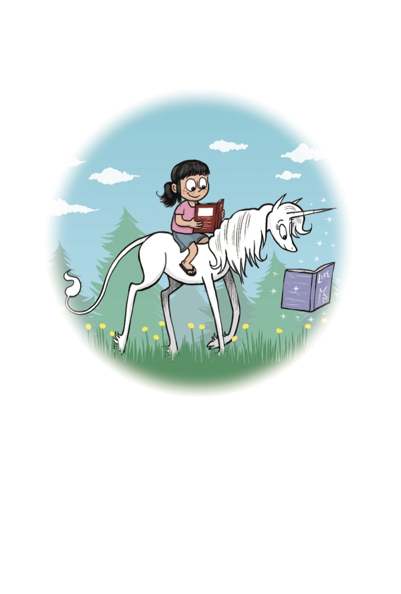 Unicorn Selfies: Another Phoebe and Her Unicorn Adventure — page 1