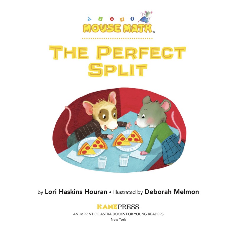 Mouse Math: The Perfect Split book cover