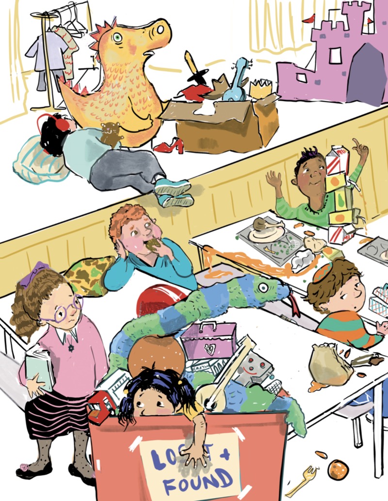 The Incredible Shrinking Lunchroom — page 1