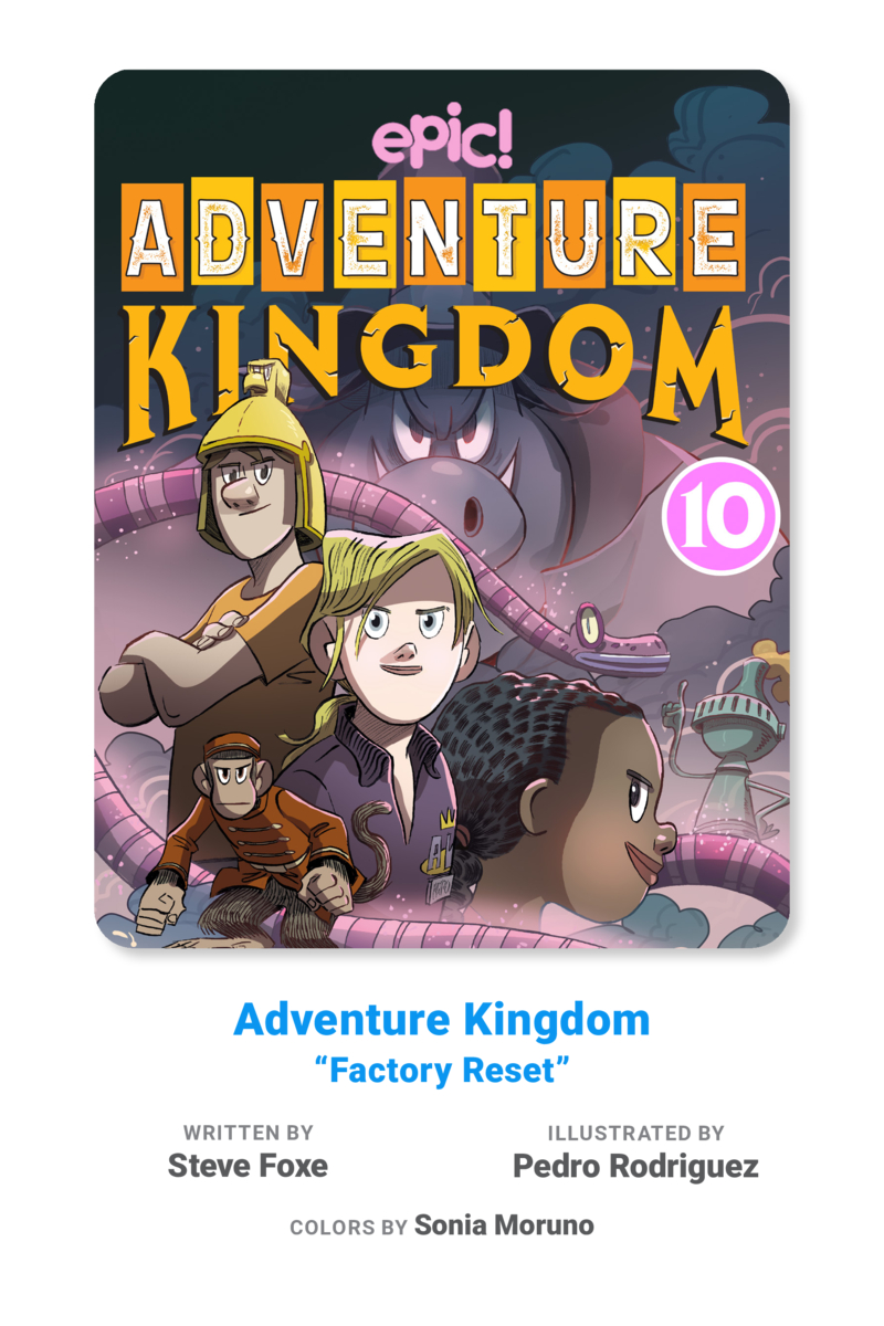 Adventure Kingdom Book 10: Factory Reset book cover