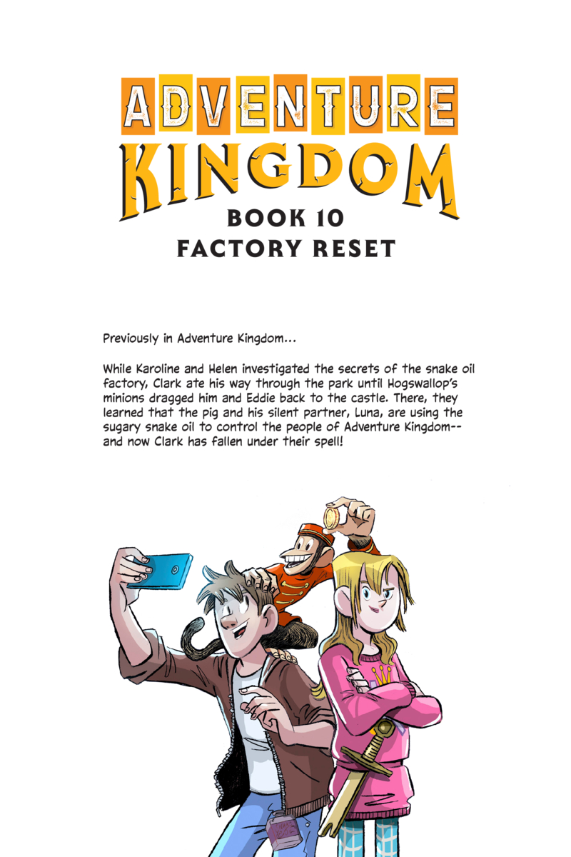 Adventure Kingdom Book 10: Factory Reset — page 1