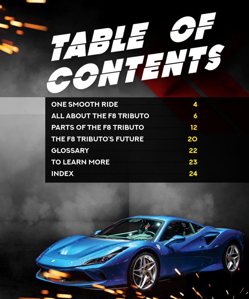 Cool Cars: Ferrari F8 Tributo book cover