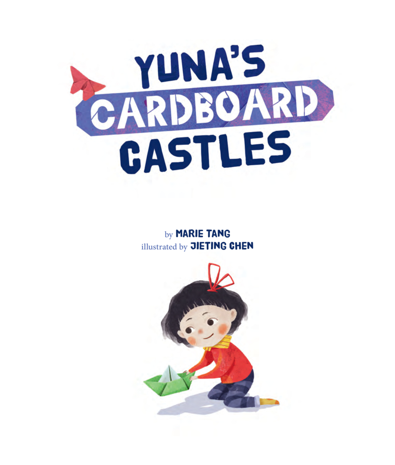 Yuna's Cardboard Castles book cover