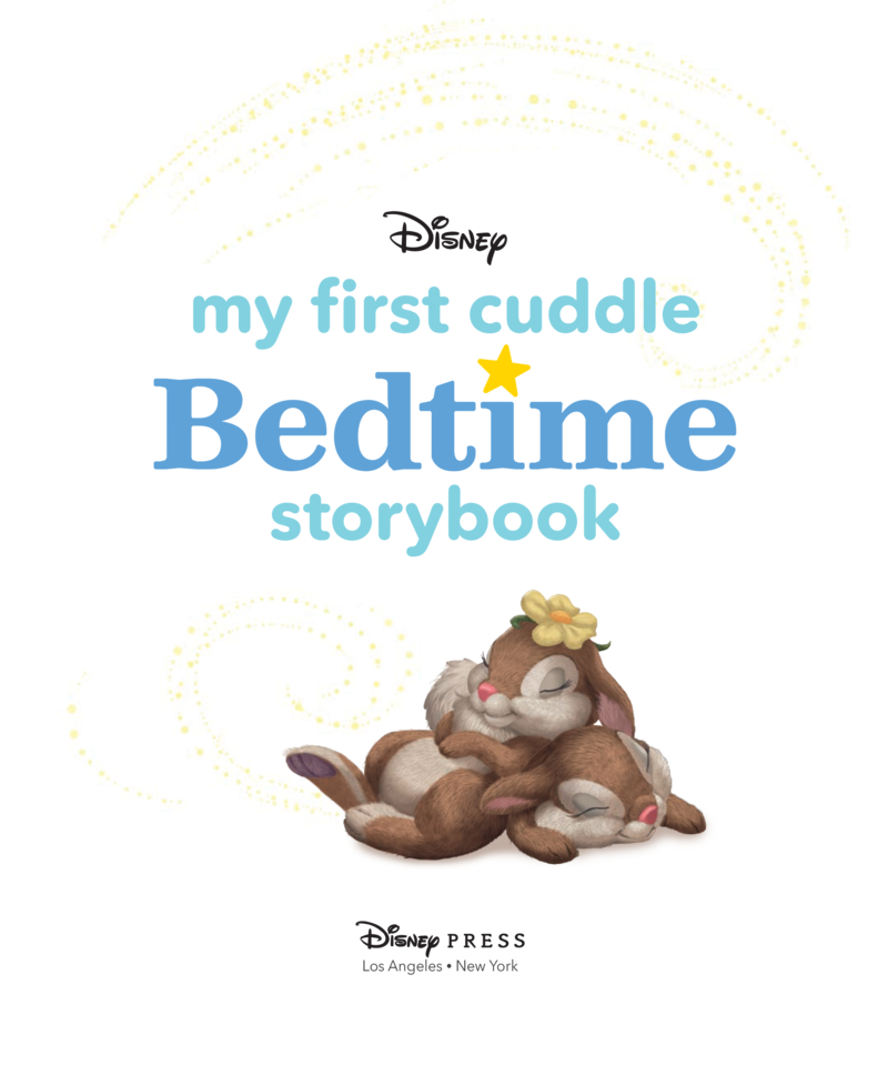 My First Disney Cuddle Bedtime Storybook book cover