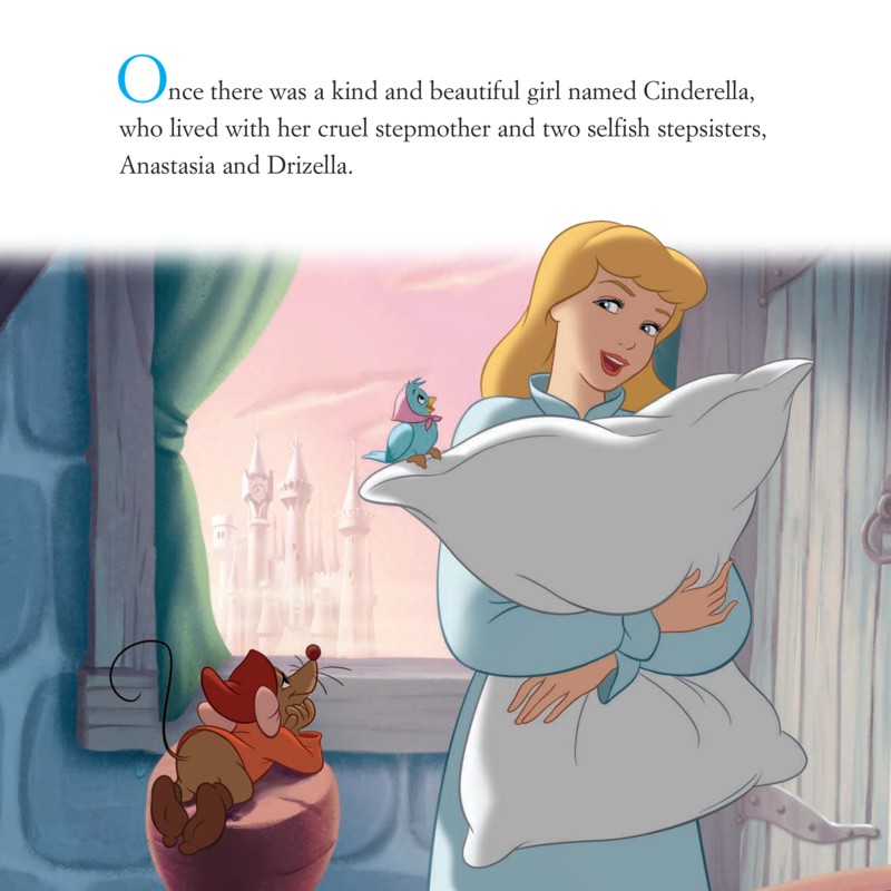 Cinderella Storybook — page 1
