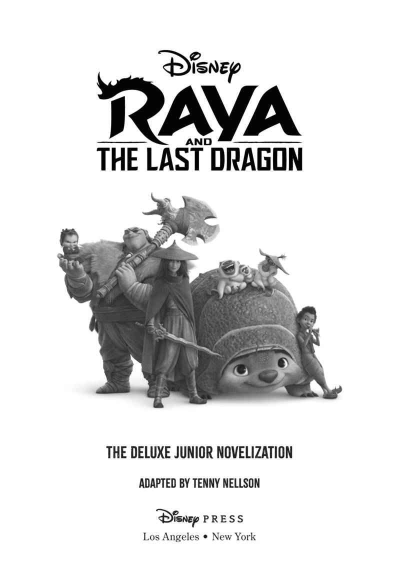 Raya and the Last Dragon Junior Novel book cover