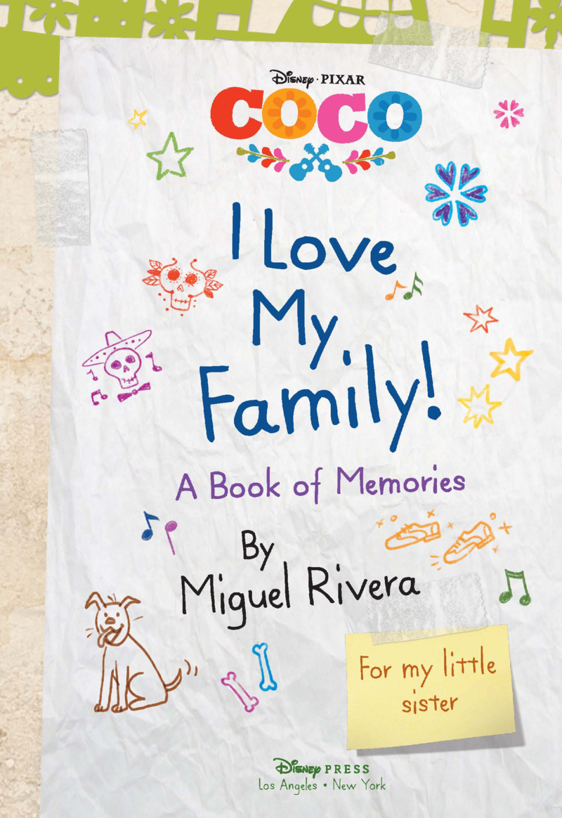 Coco: I Love My Family: A Book of Memories book cover