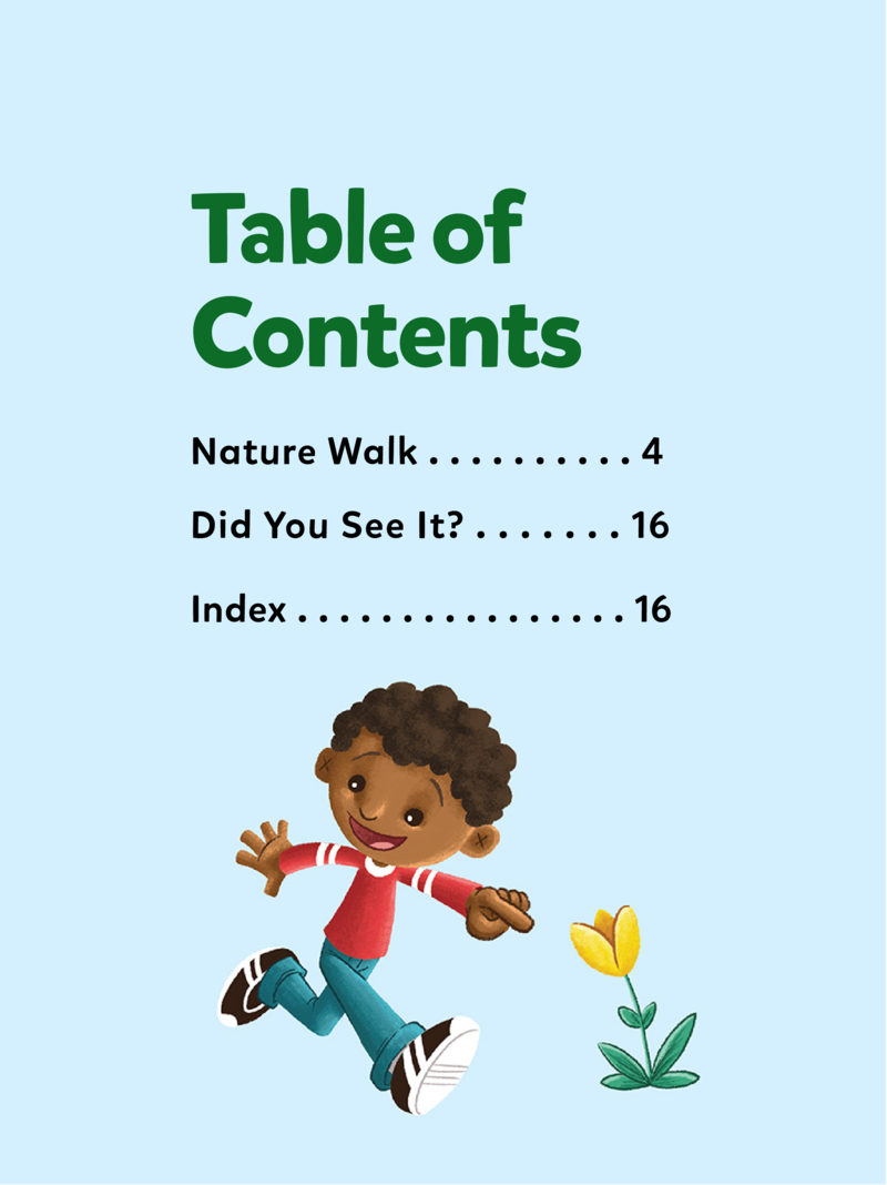 I Care: Nature Walk book cover