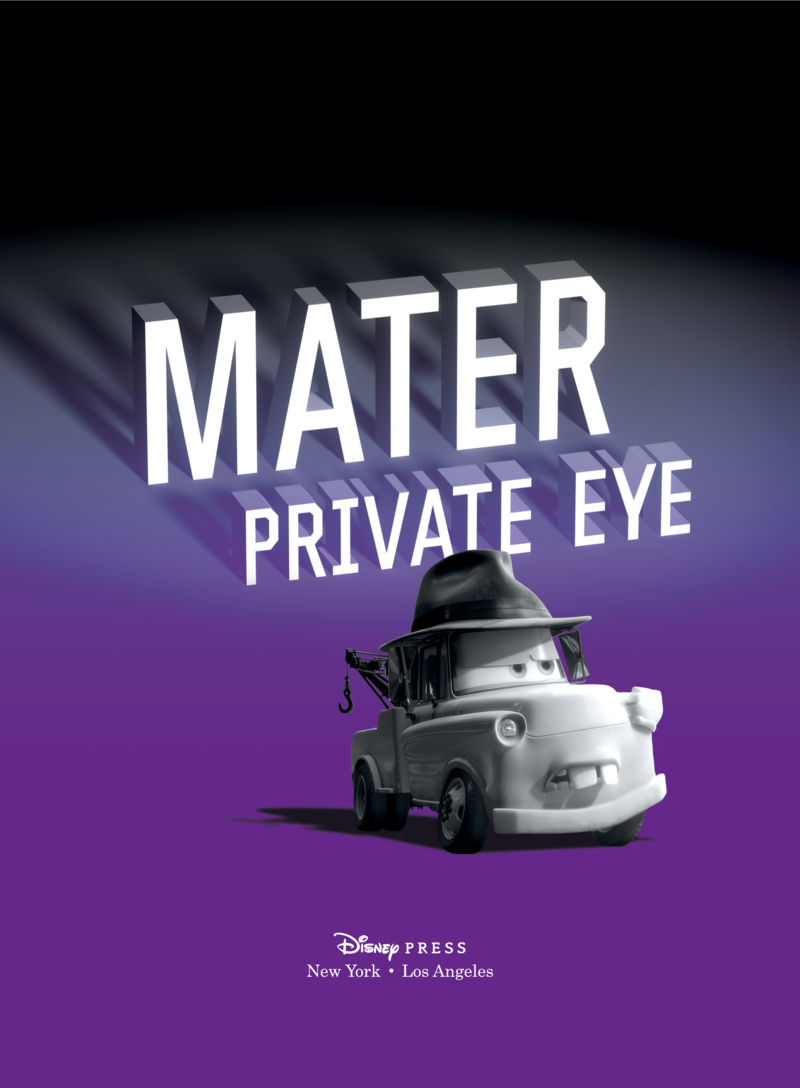 CarsToons: Mater Private Eye book cover