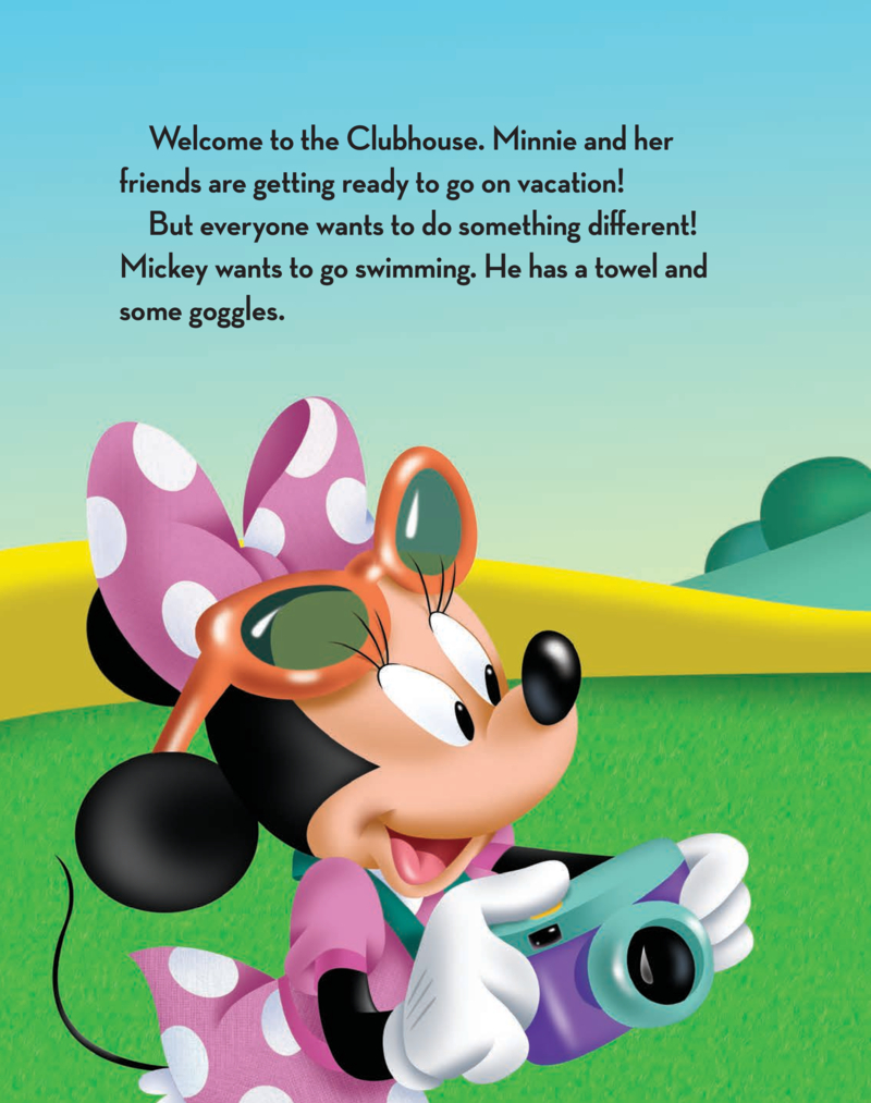 Minnie's Vacation — page 1