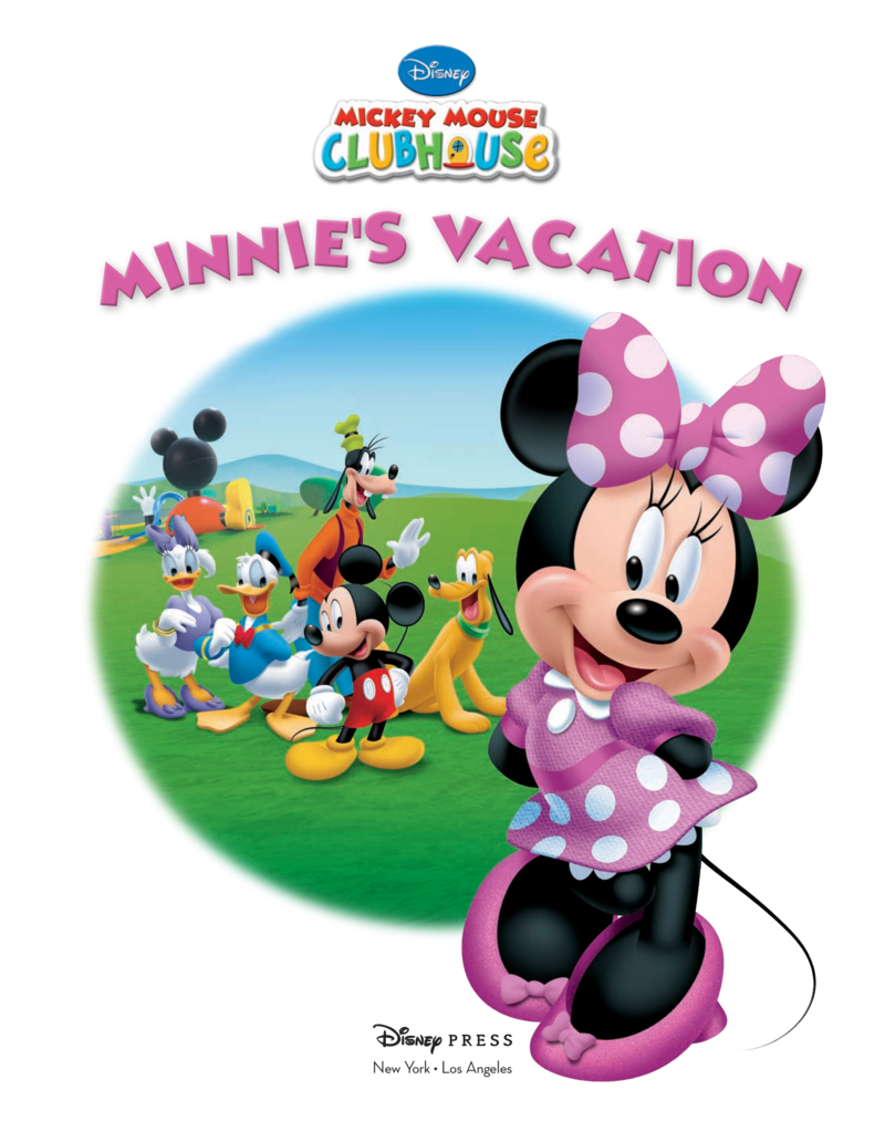 Minnie's Vacation book cover