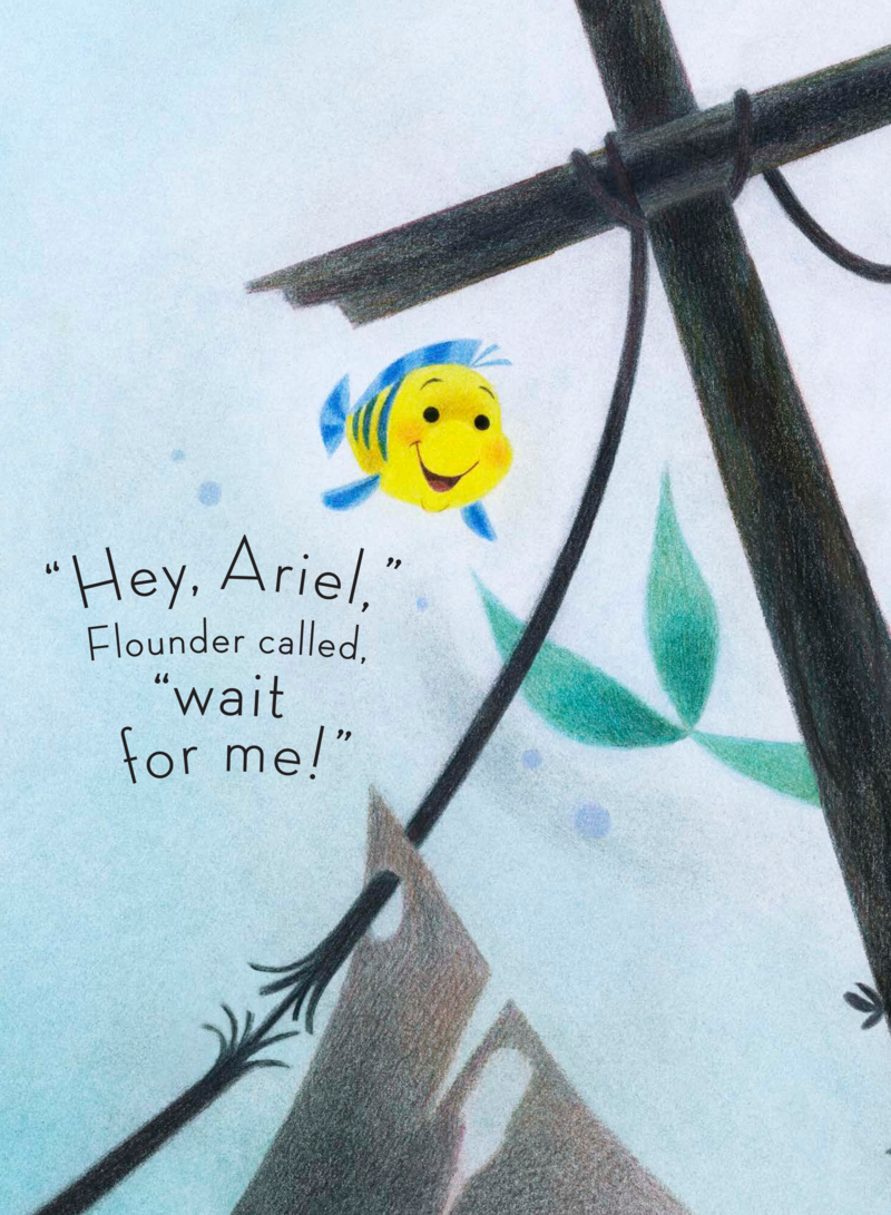 Flounder Loves Ariel — page 1