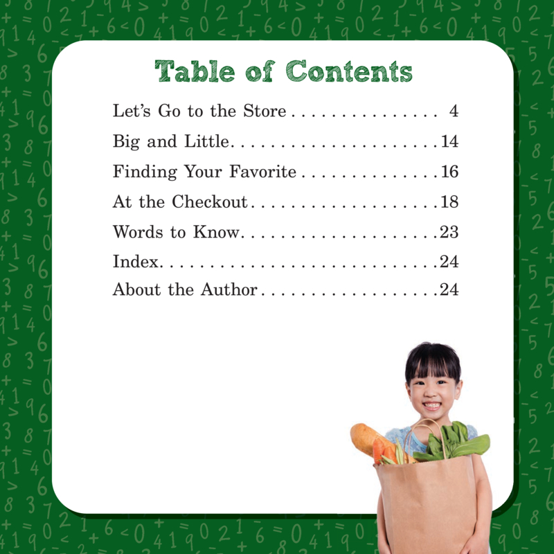 Math at the Store book cover