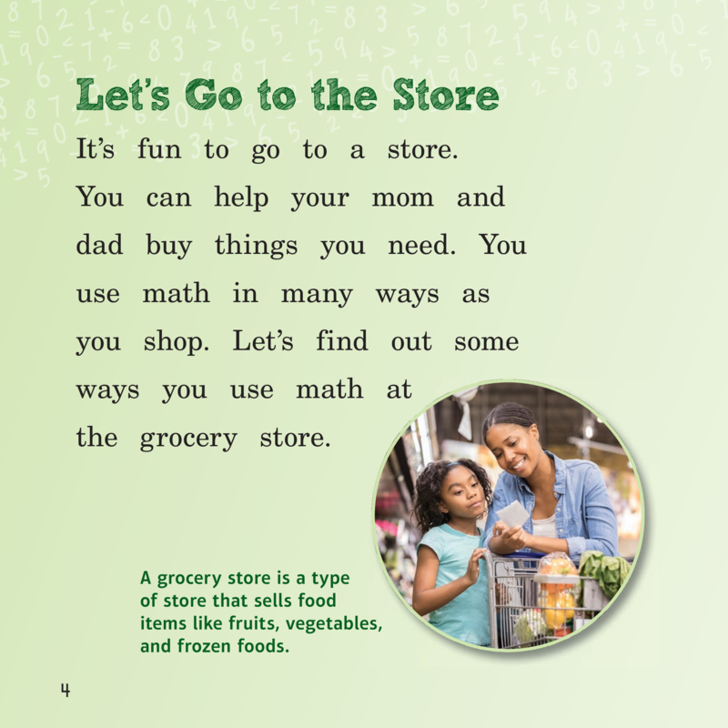Math at the Store — page 1