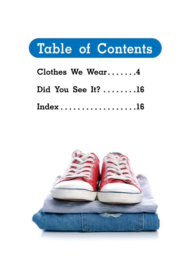 Clothes We Wear book cover
