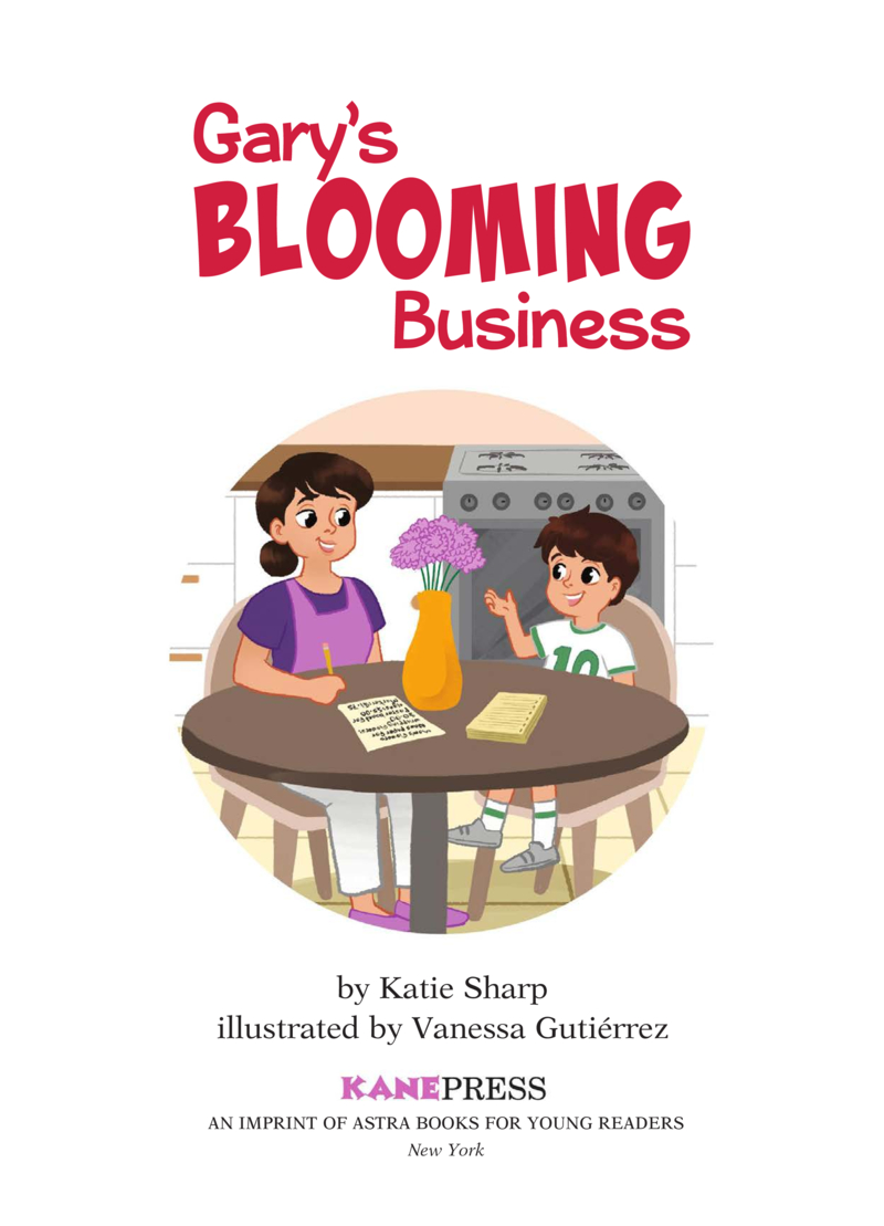 Gary's Blooming Business: Decimals book cover