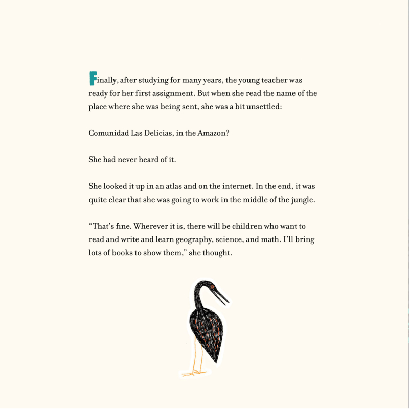 The Young Teacher and the Great Serpent — page 1