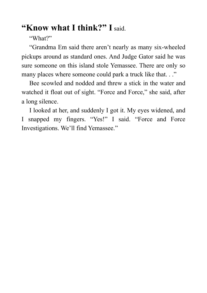 Disappearance at Hangman's Bluff — page 1