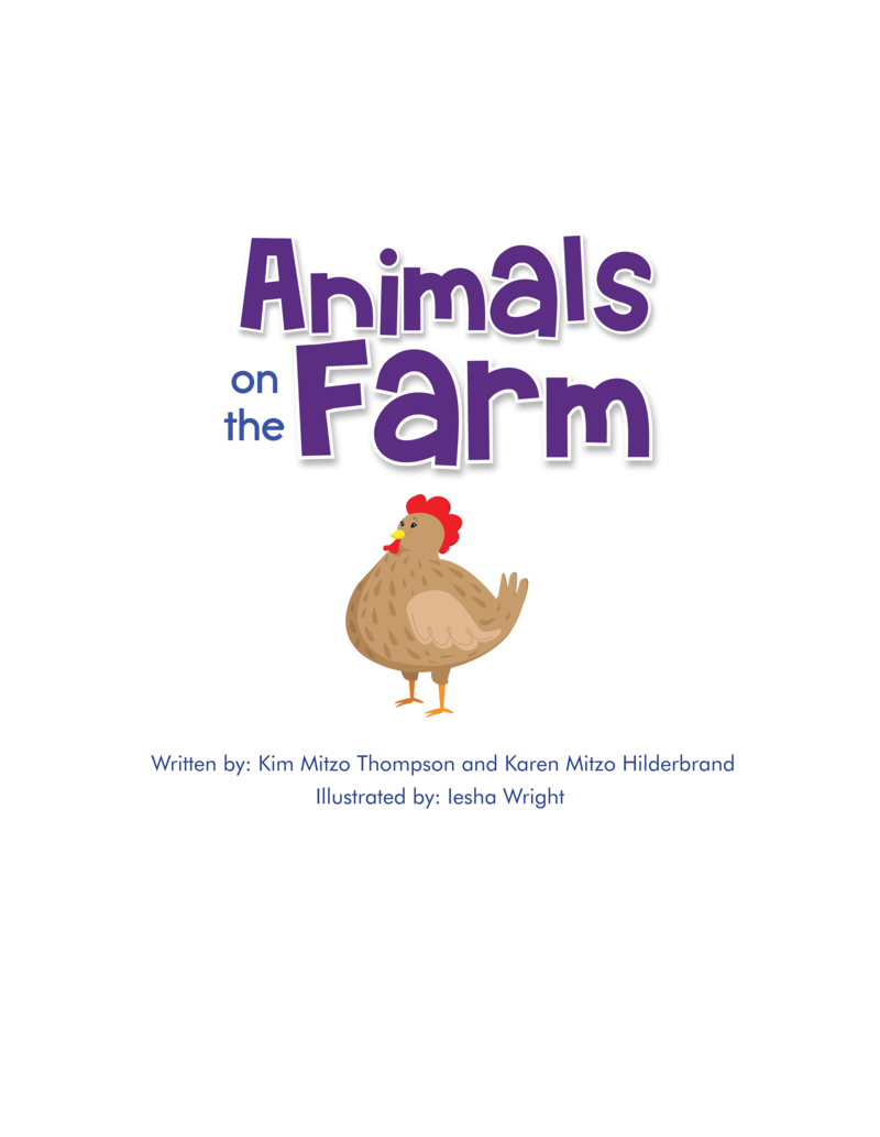 Animals on the Farm book cover