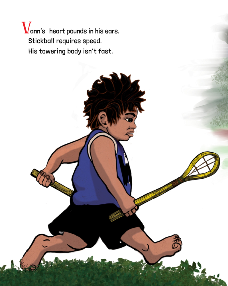Clack, Clack! Smack!: A Cherokee Stickball Story — page 1