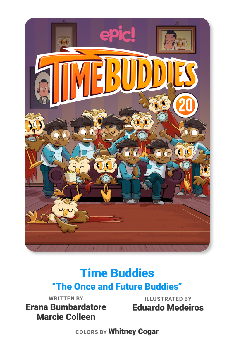 Time Buddies Book 20: The Once and Future Buddies book cover