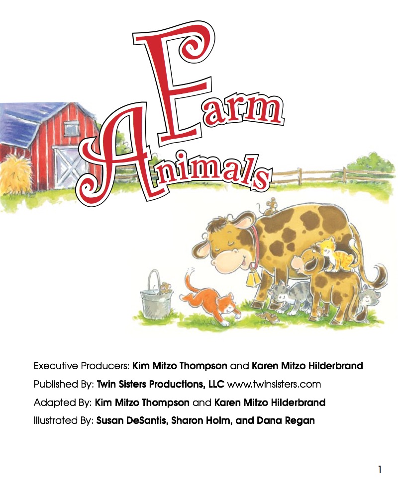 Farm Animals book cover