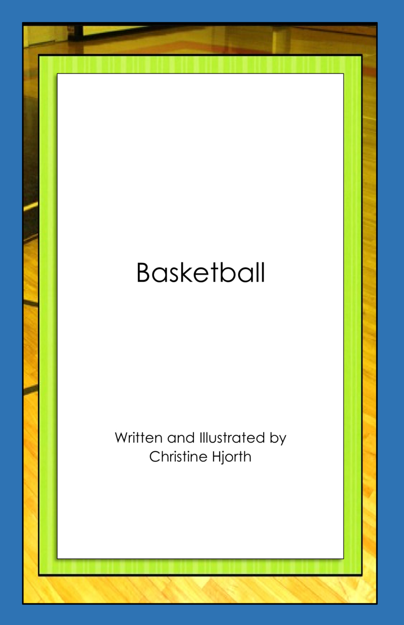 Basketball book cover