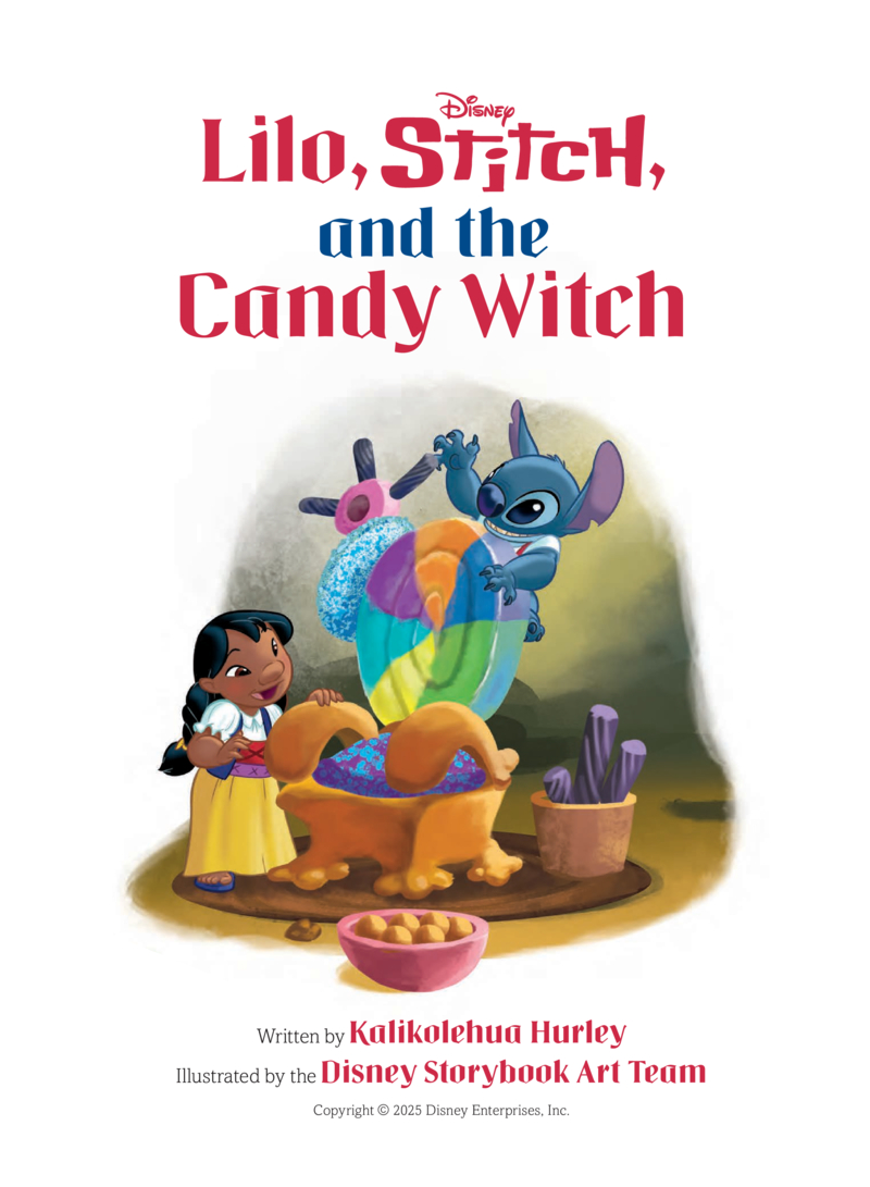 Lilo, Stitch, and the Candy Witch book cover