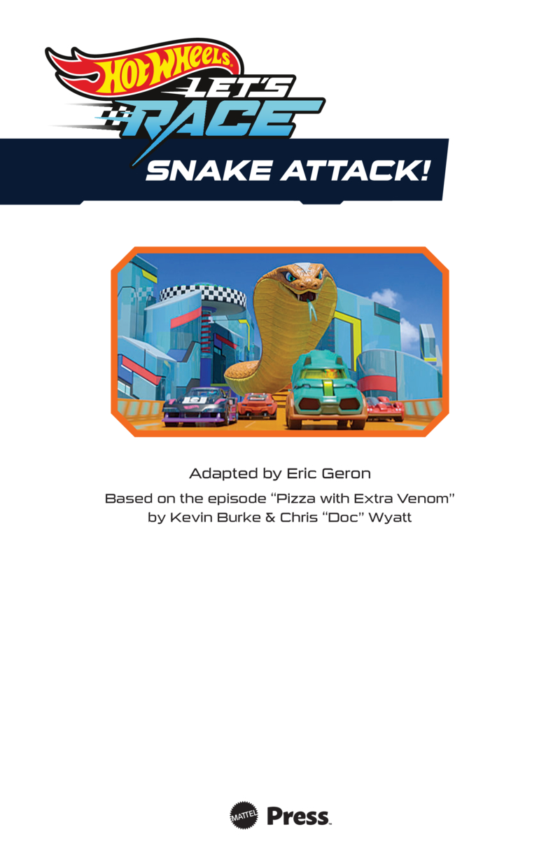 Hot Wheels Let’s Race: Snake Attack! book cover