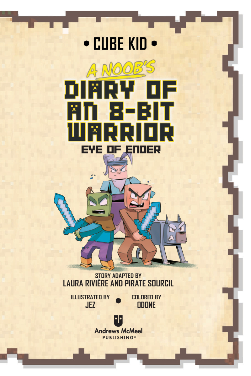 A Noob’s Diary of an 8-Bit Warrior: Eye of Ender book cover