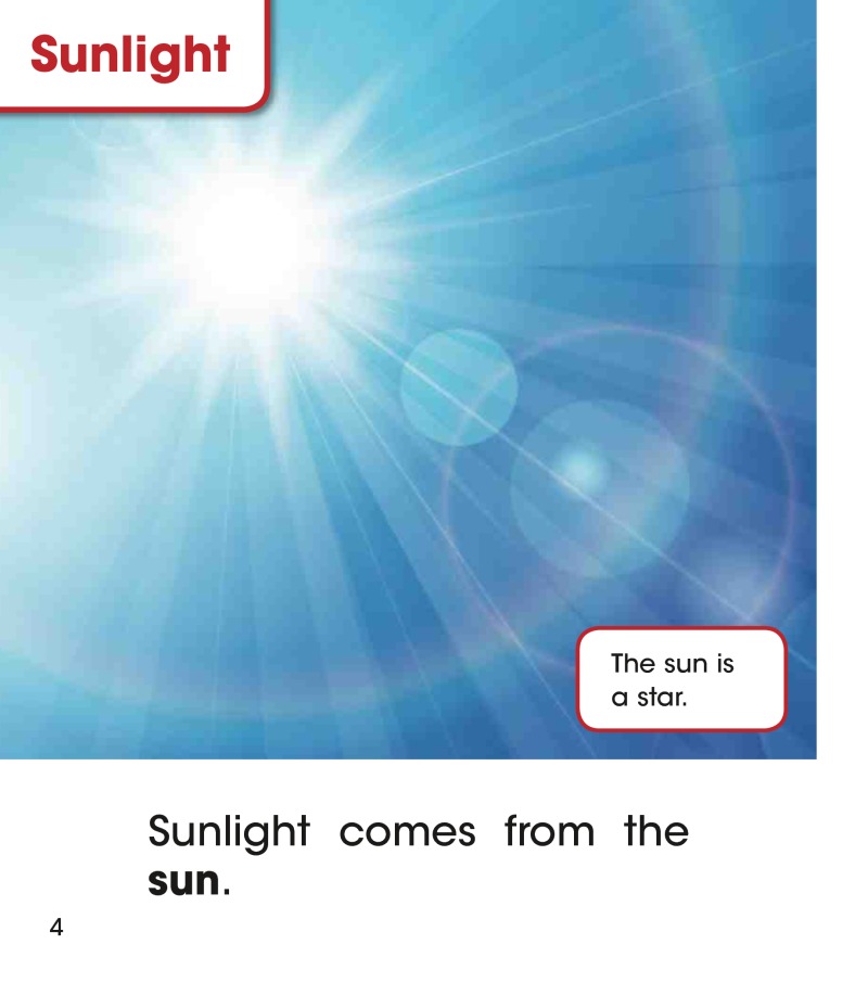 What Does Sunlight Do? — page 1