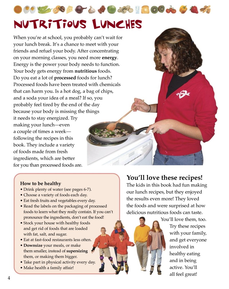 Kid Power: Lunch Munch — page 1