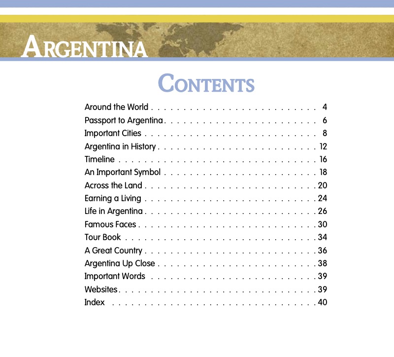 Explore the Countries: Argentina book cover