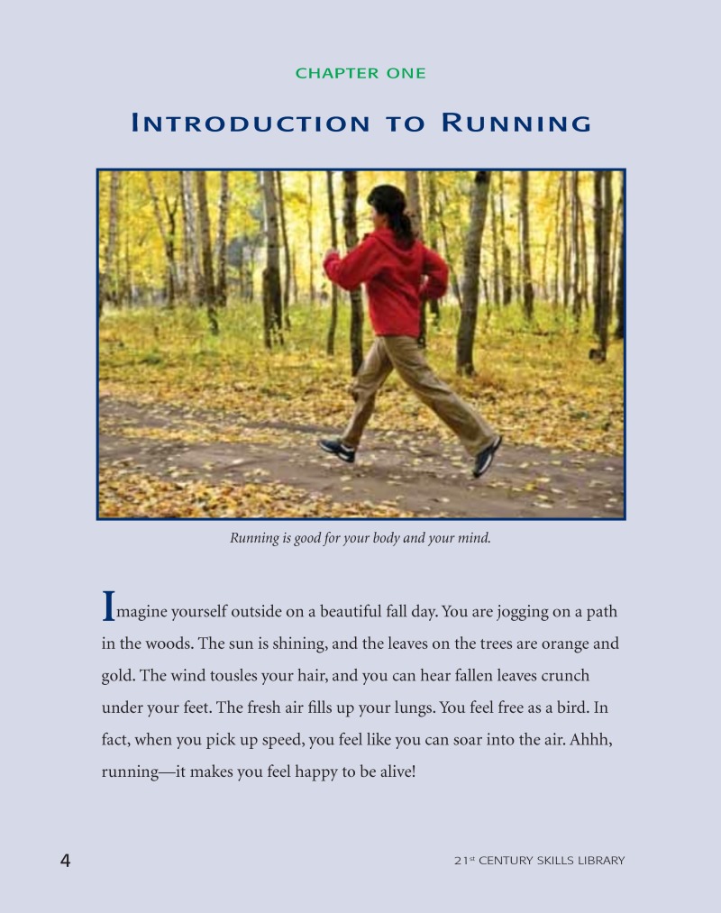 Healthy For Life: Running — page 1