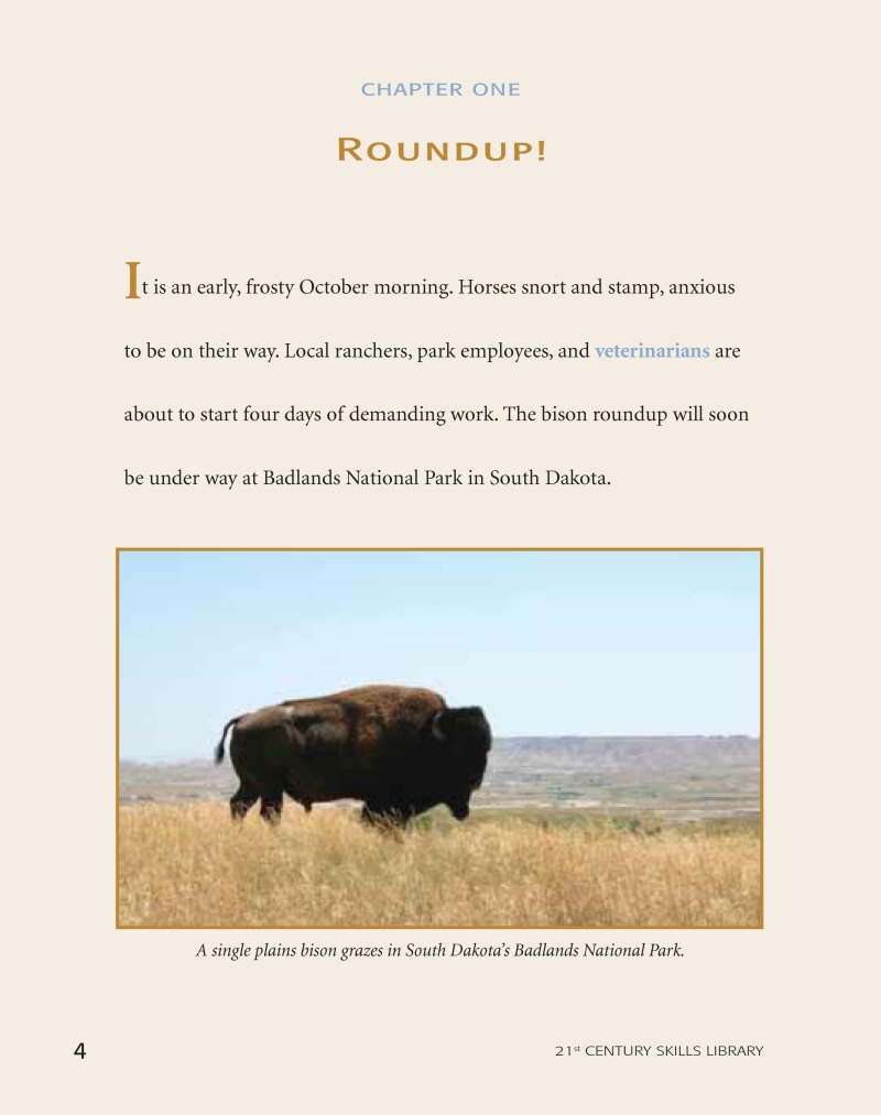 Road To Recovery: American Bison — page 1