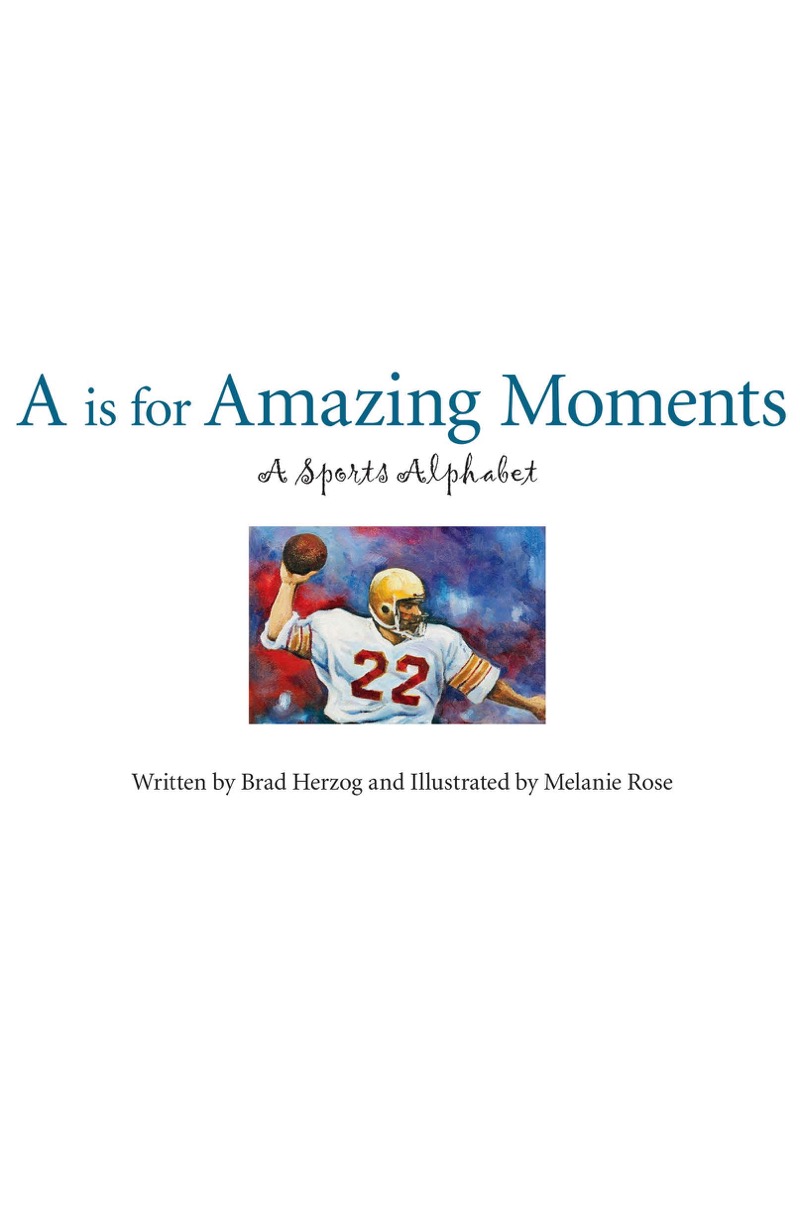 A is for Amazing Moments: A Sports Alphabet book cover