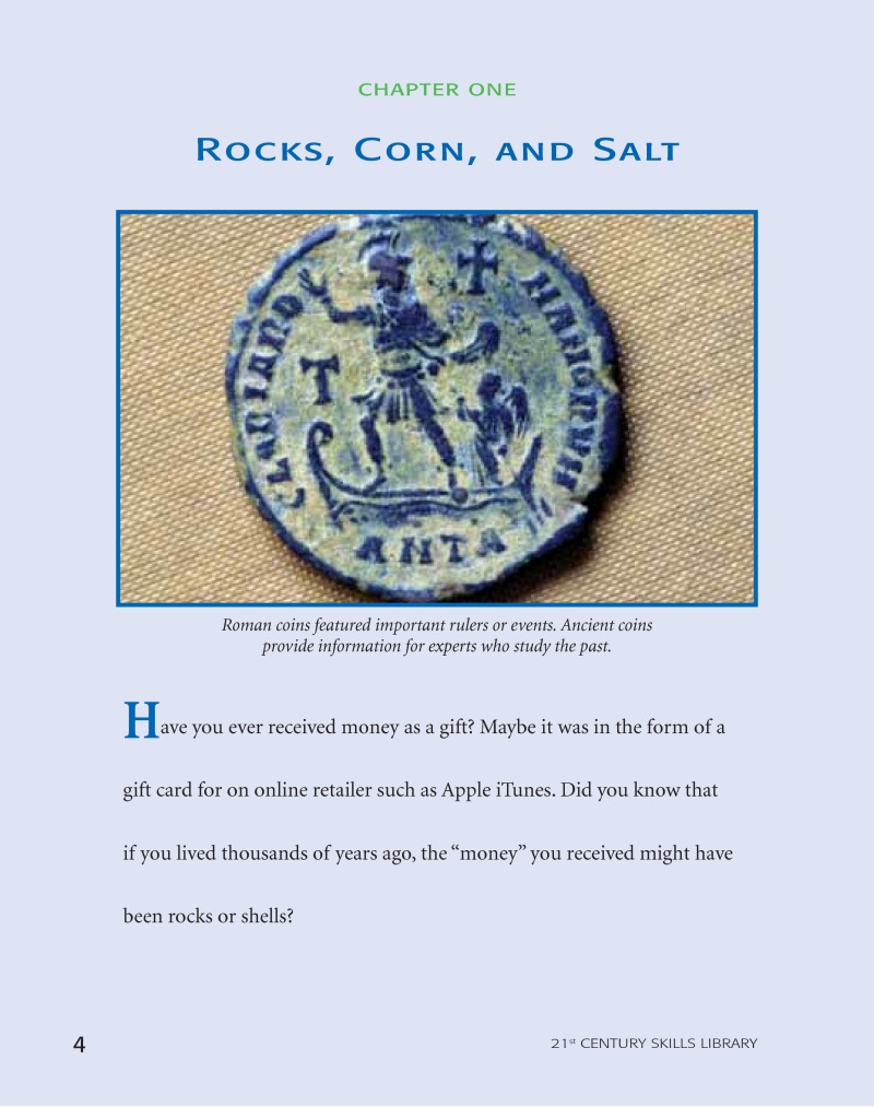 Real World Math: What Is Money? — page 1