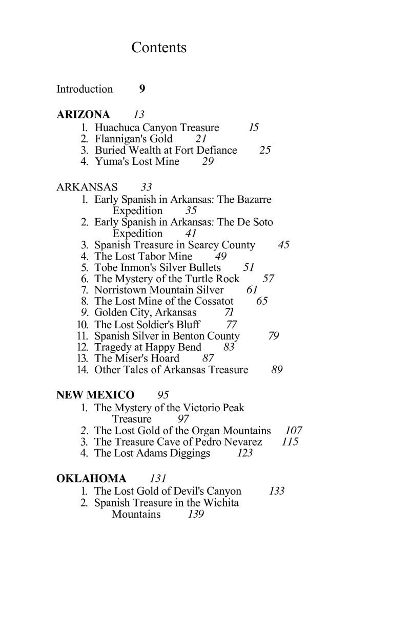 Buried Treasures of the American Southwest — page 1