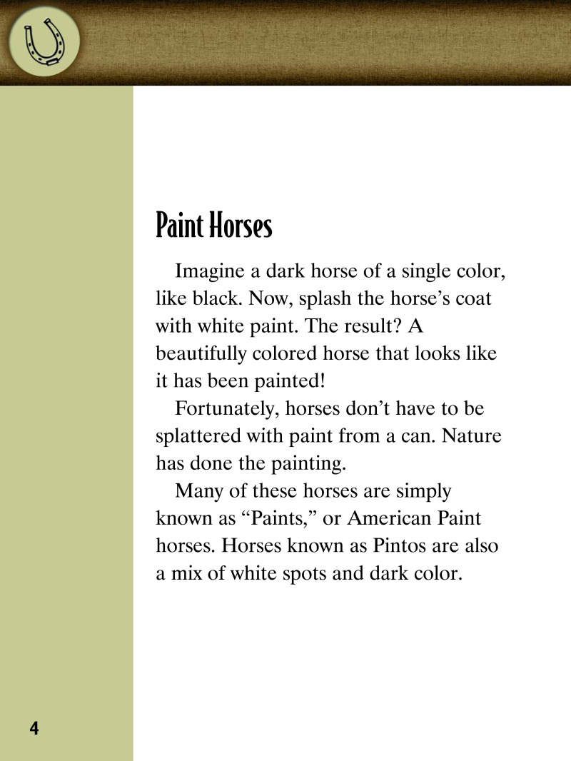 Paint Horses — page 1