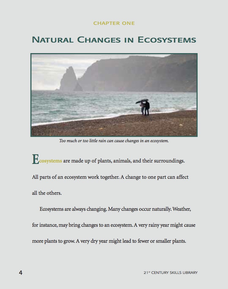 Real World Science: Protecting Ecosystems — page 1