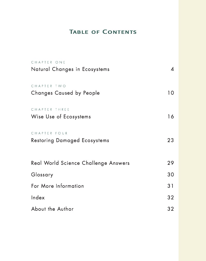 Real World Science: Protecting Ecosystems book cover