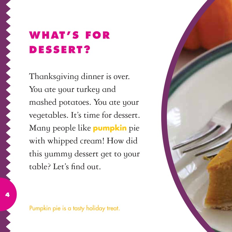How Did That Get To My Table? Pumpkin Pie — page 1