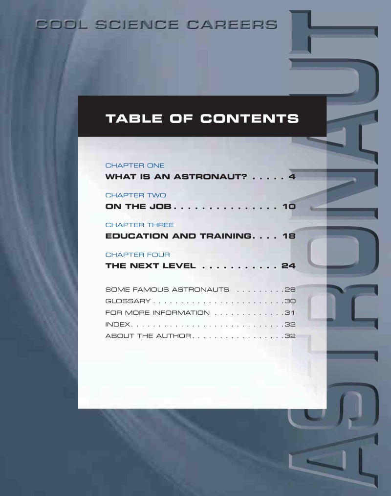 Cool Science Careers: Astronaut book cover