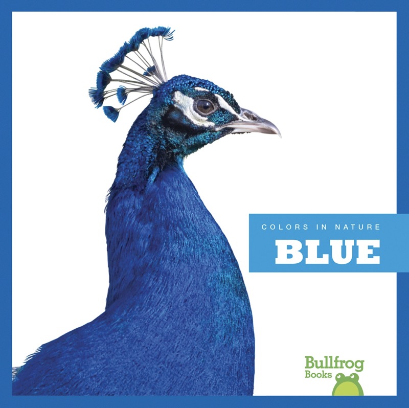 Colors In Nature: Blue book cover